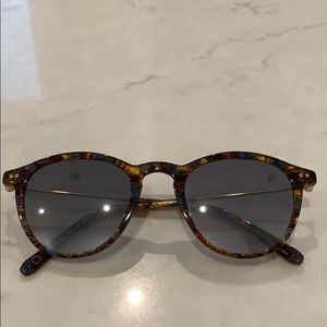 KREWE Valence Heron 24k sunglasses